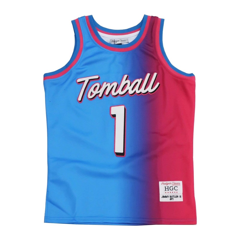 Jimmy Butler Men's Headgear Classics Tomball High School Basketball Jersey - Picture 2 of 6
